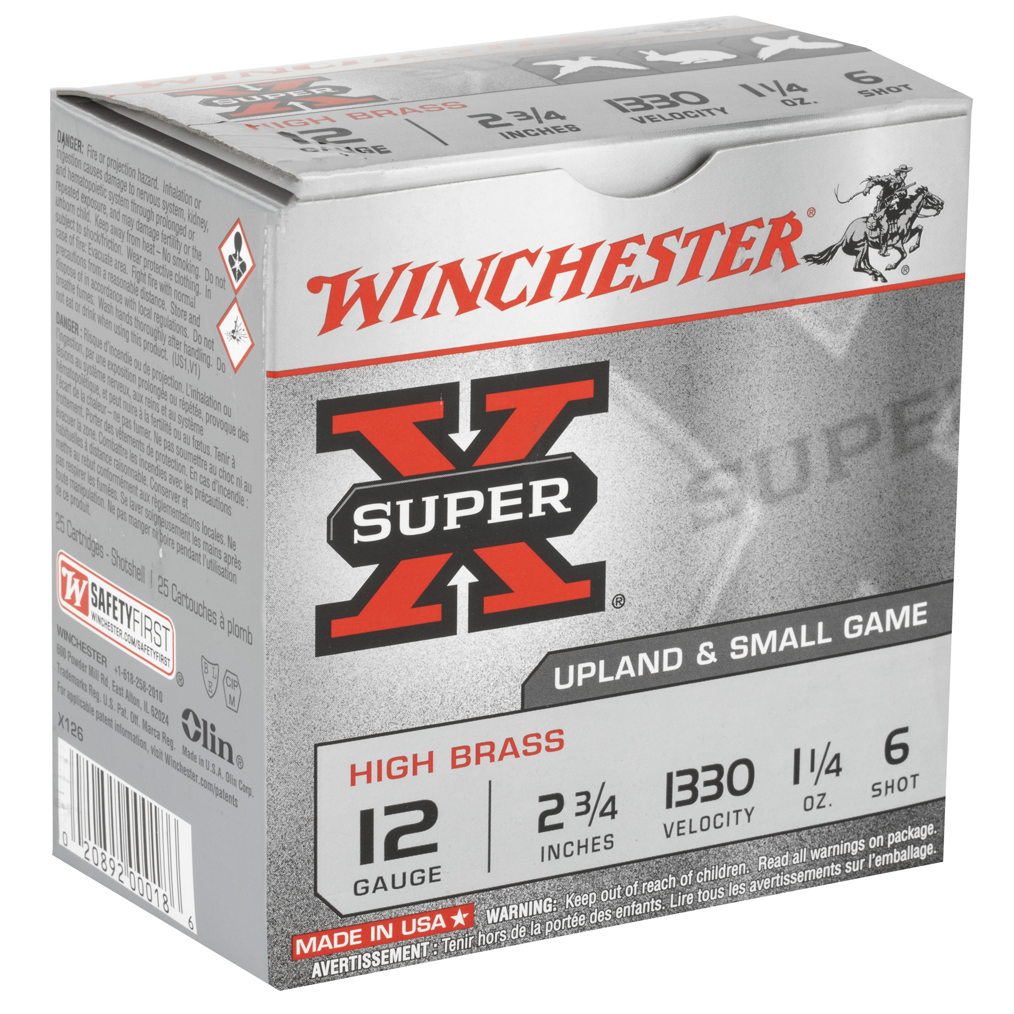 WIN SPRX 12GA 2.75 #6 25/250 - Image 2