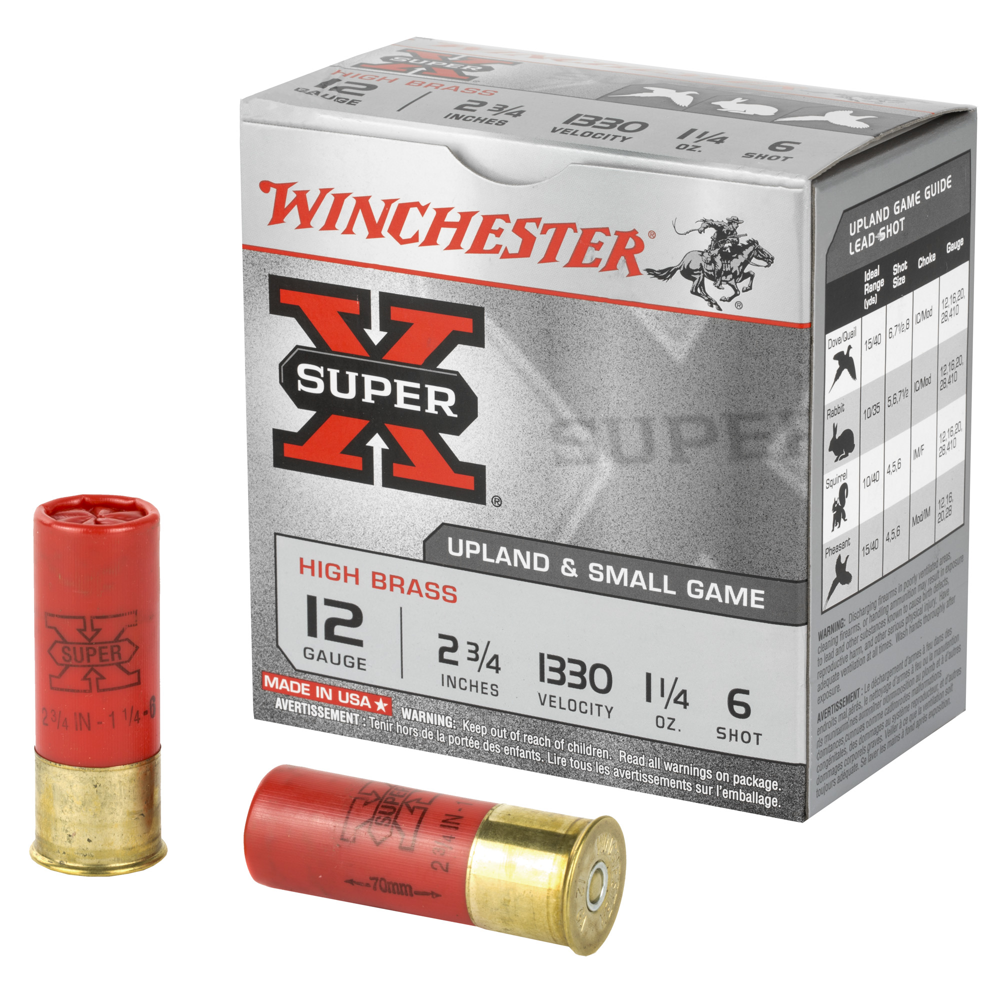WIN SPRX 12GA 2.75 #6 25/250