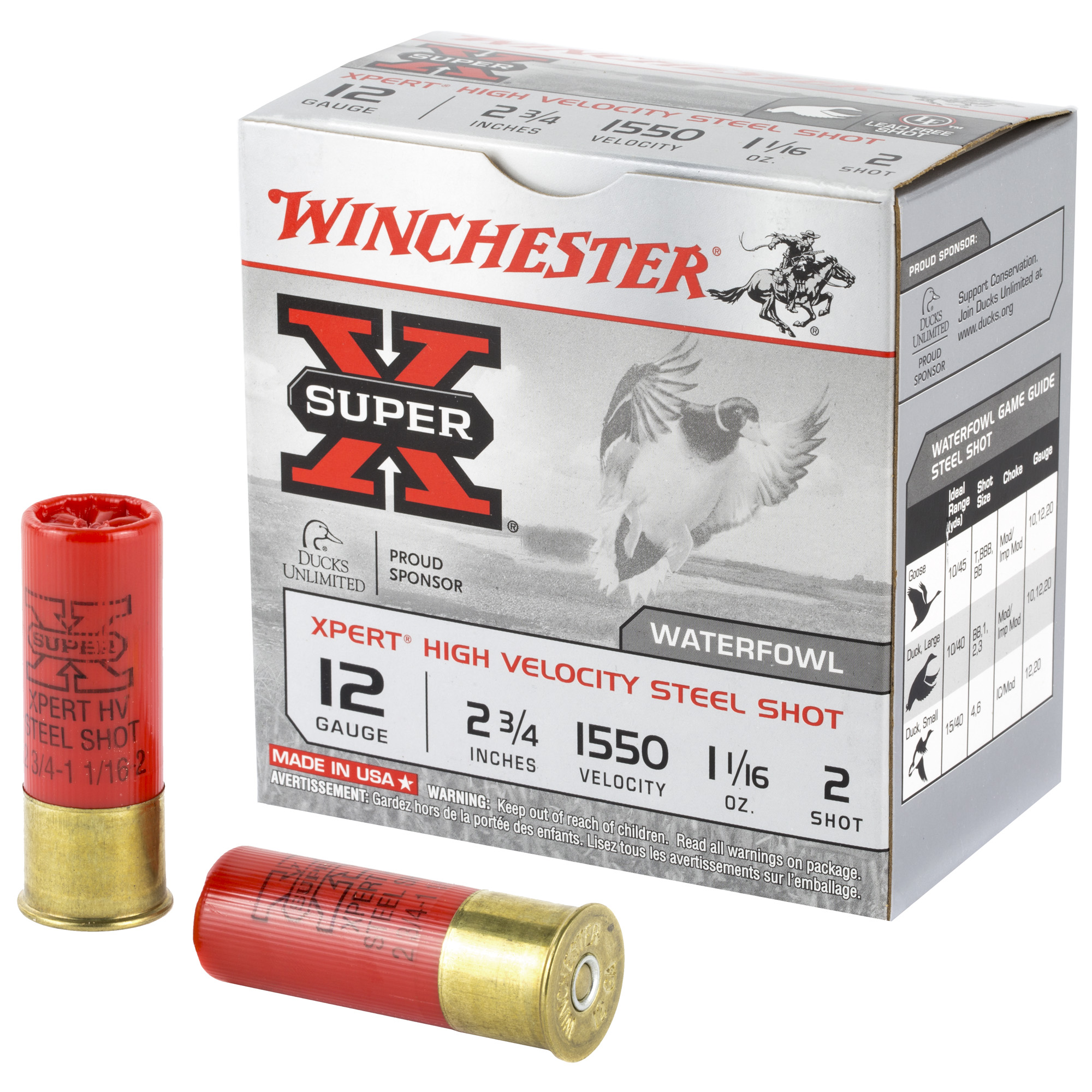 WIN XPERT HV 12GA 2.75 #2 25/250
