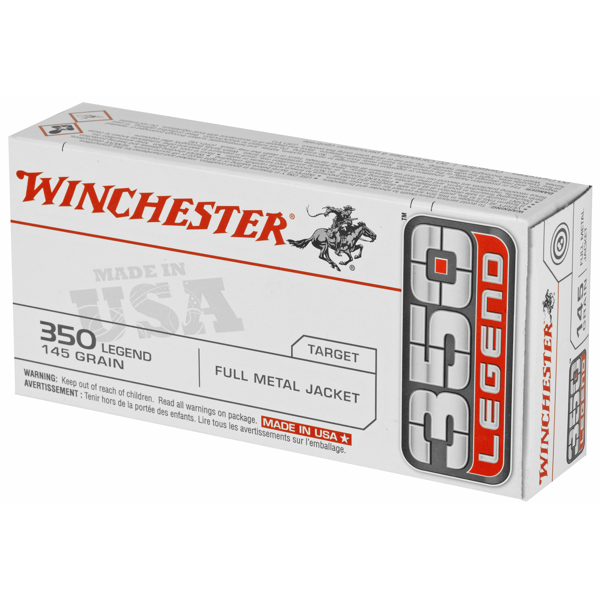 WIN USA 350 LEGEND 145GR FMJ 20/200 - Image 3