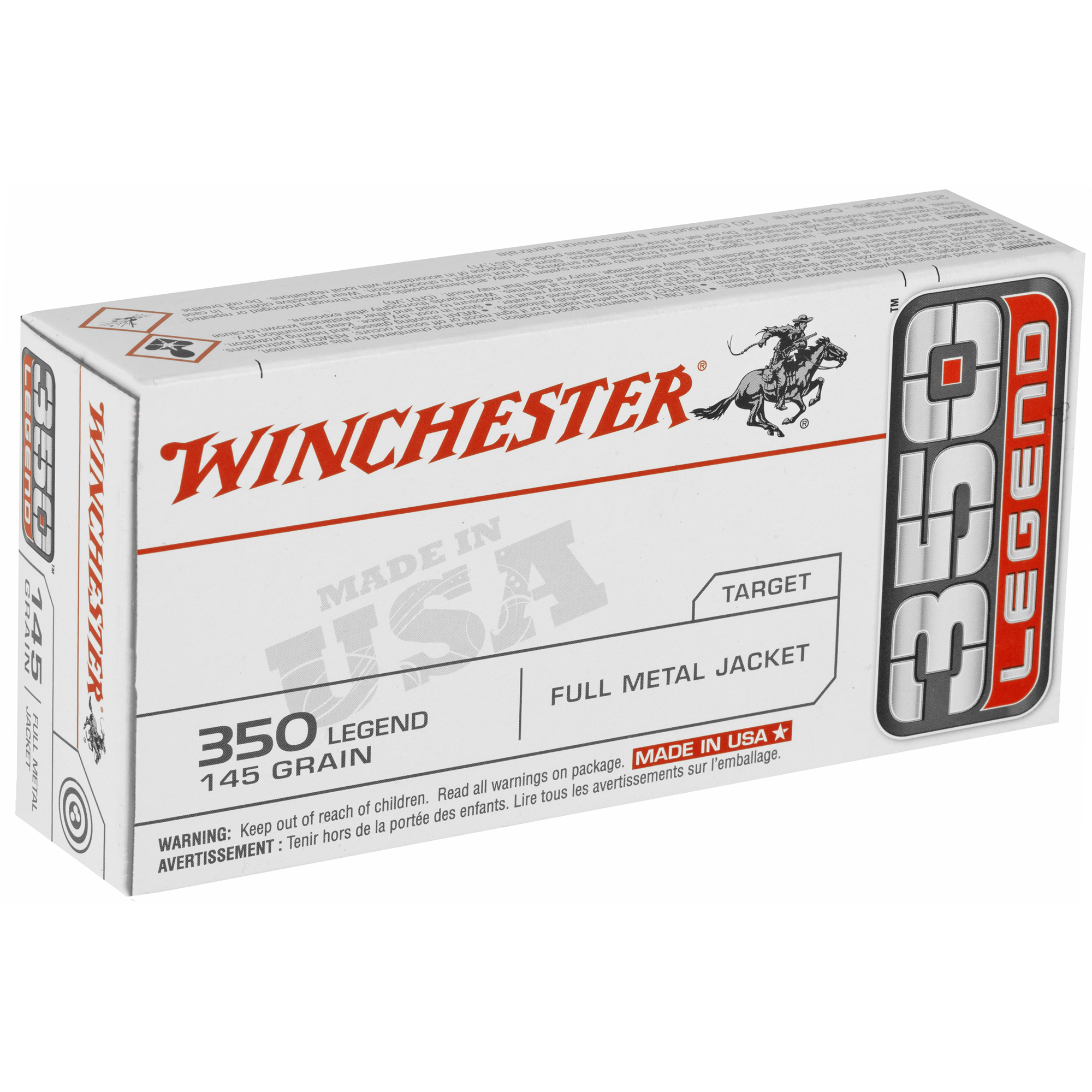 WIN USA 350 LEGEND 145GR FMJ 20/200 - Image 2