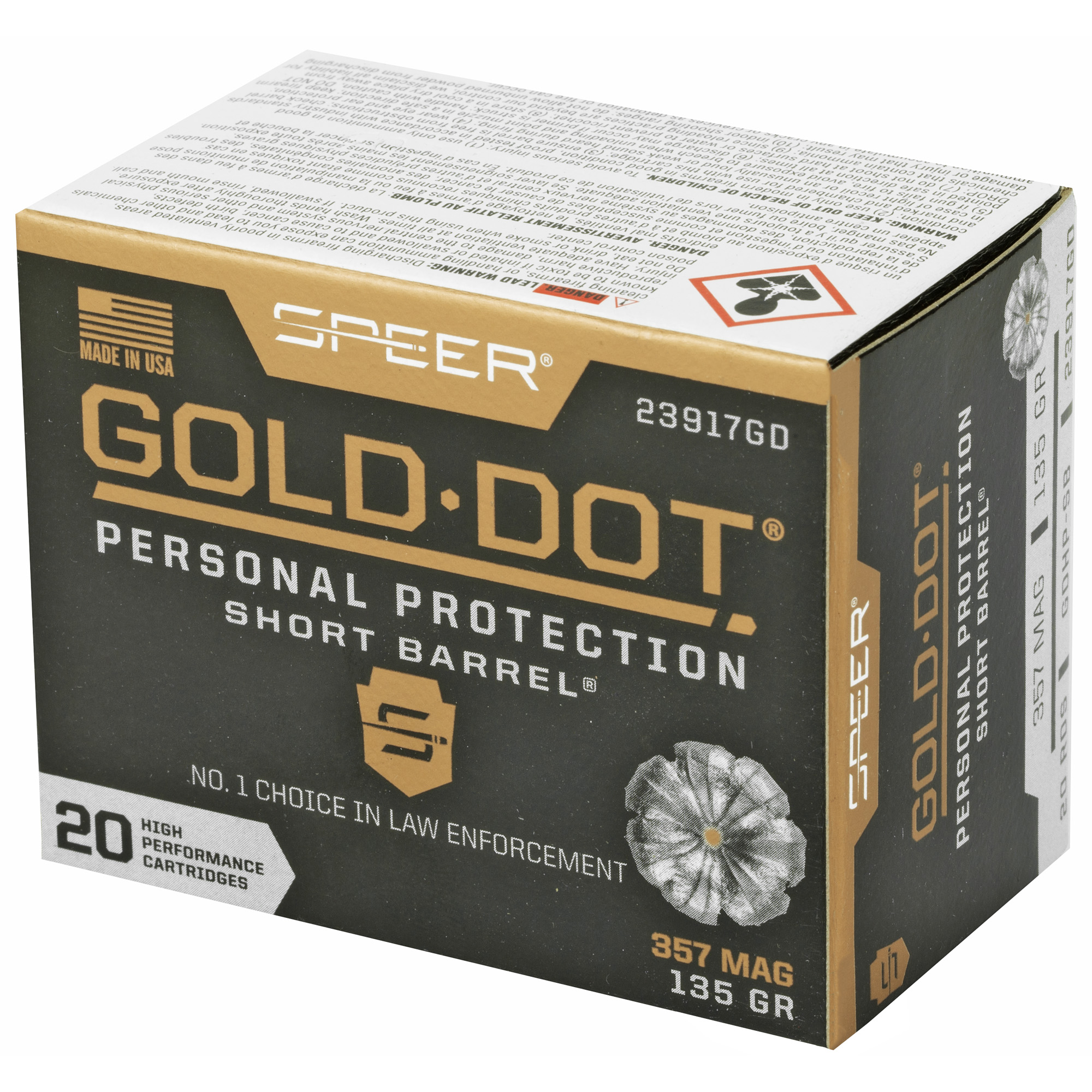 SPR GOLD DOT 357MG 135G HP SB 20/200 - Image 3