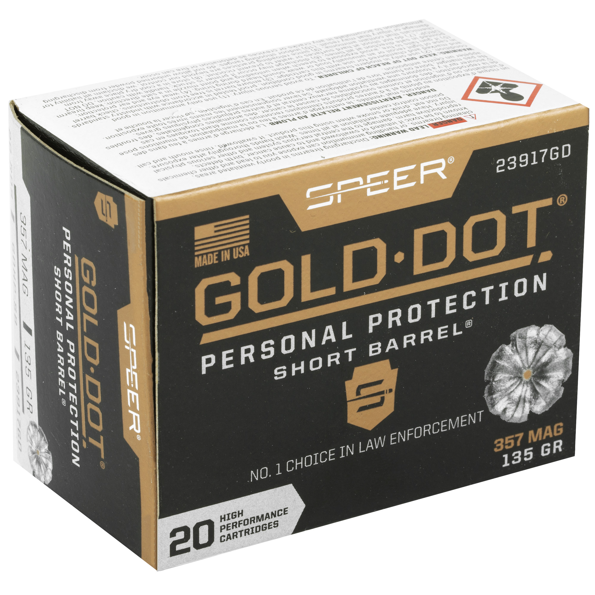 SPR GOLD DOT 357MG 135G HP SB 20/200 - Image 2