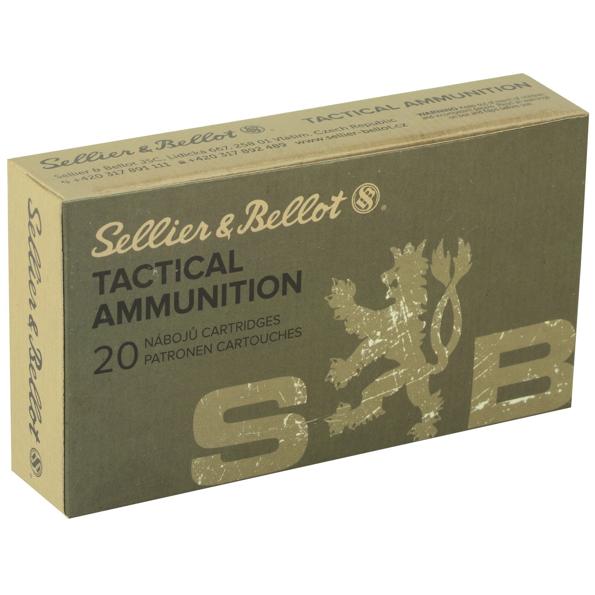 S&B 6.5CREED 140GR FMJ 20/500 - Image 2