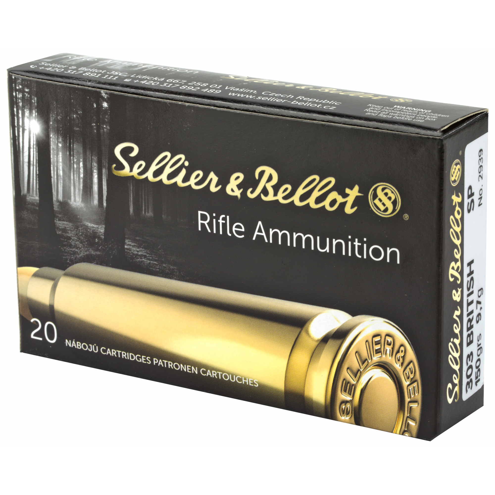 S&B 303BRITISH 150GR SP 20/400 - Image 3