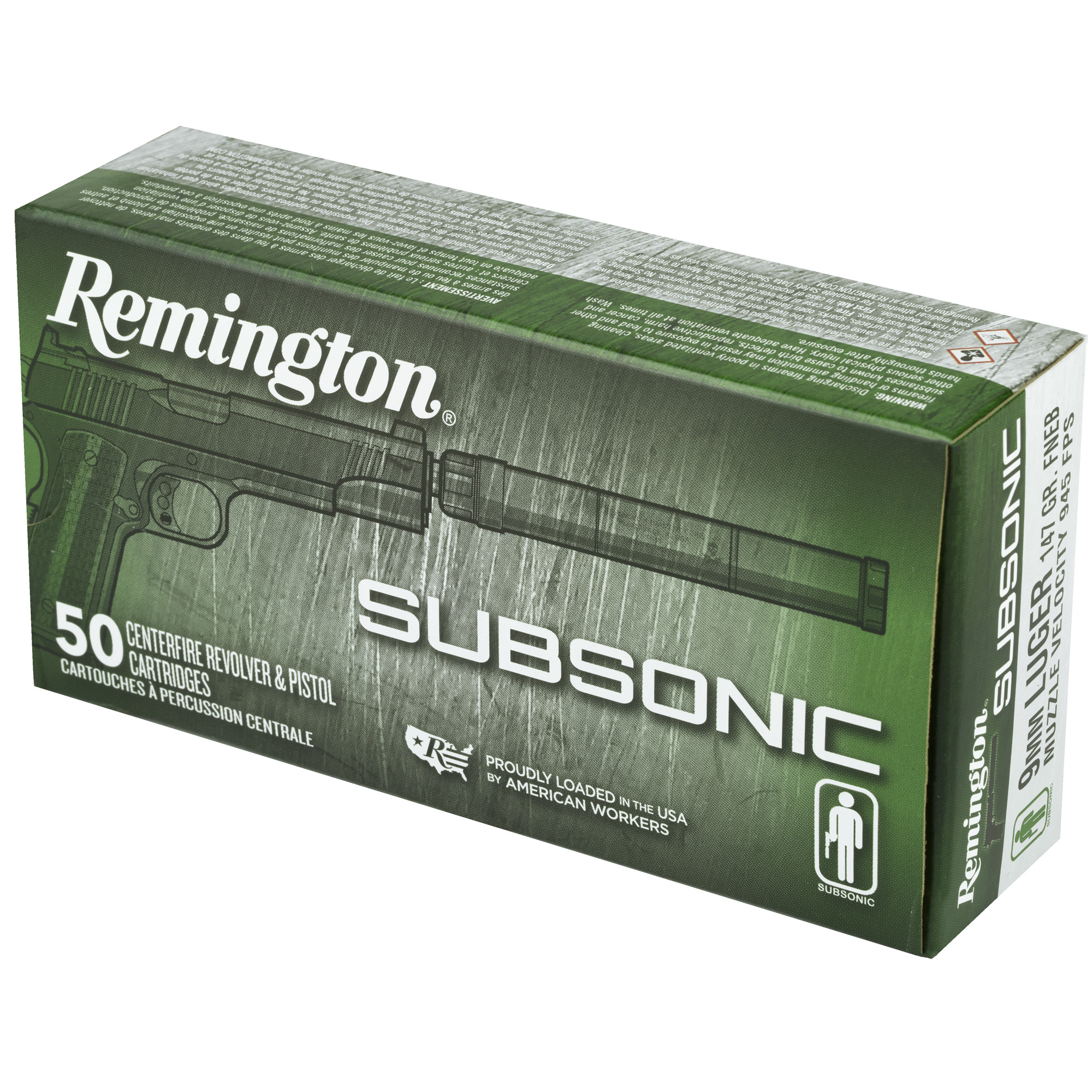 REM SUBSONIC 9MM 147GR 50/500 - Image 3