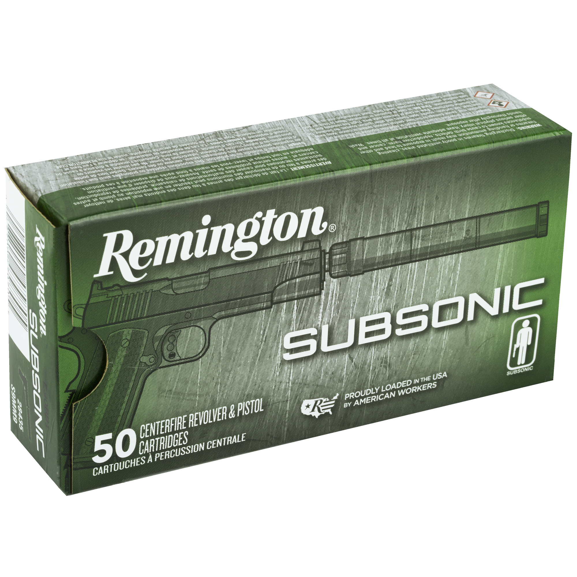REM SUBSONIC 9MM 147GR 50/500 - Image 2