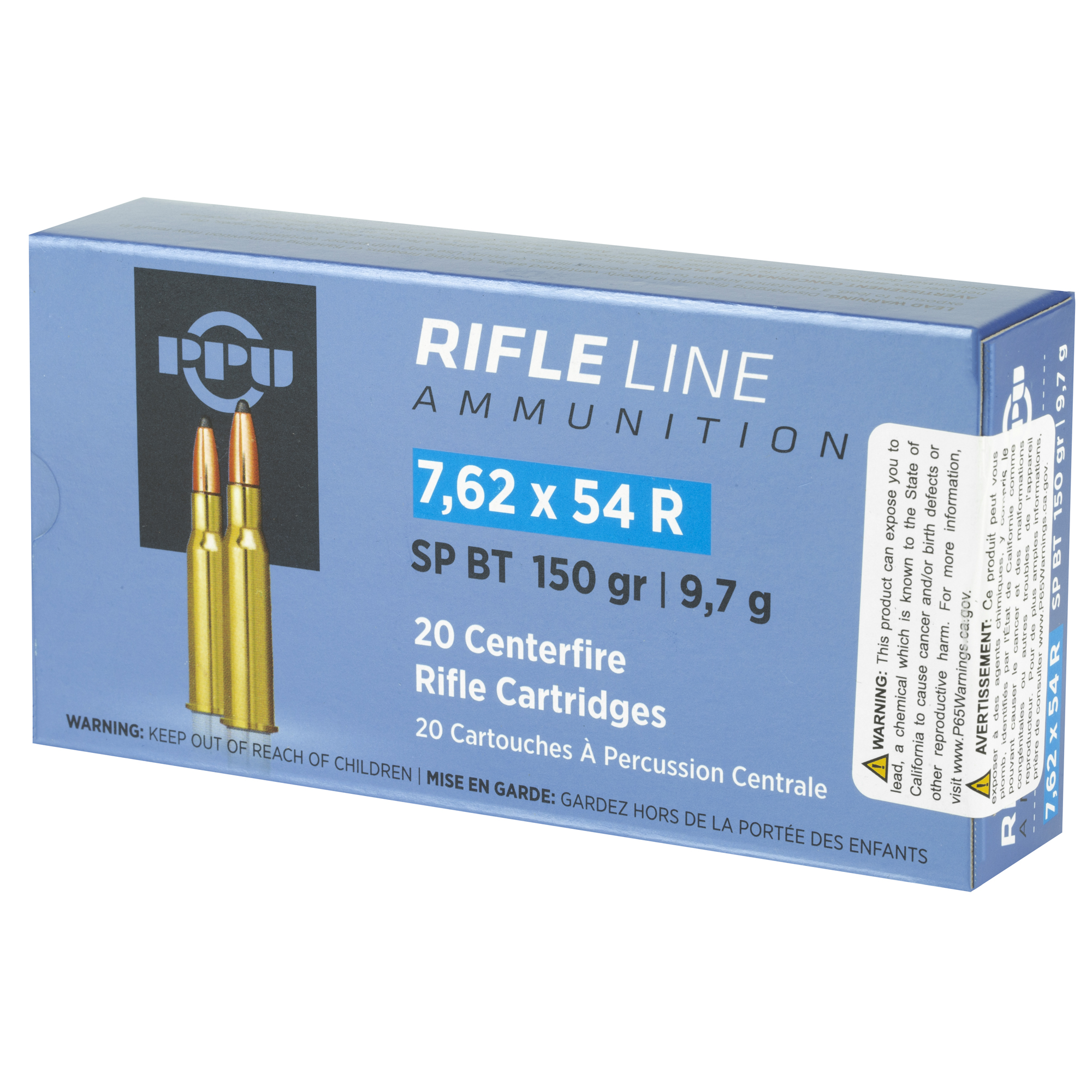 PPU 7.62X54R SP 150GR 20/200 - Image 3