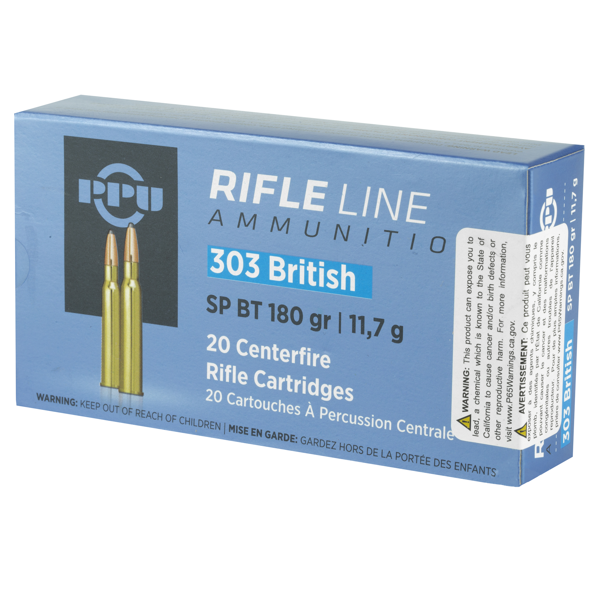PPU 303 BRITISH SP 180GR 20/200 - Image 3