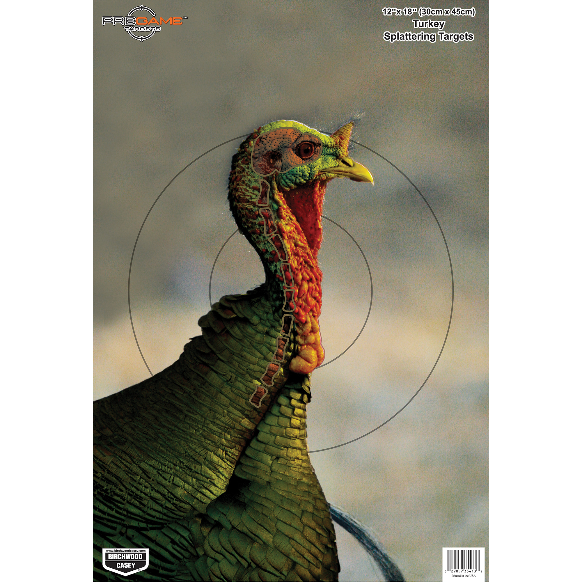 B/C PREGAME TURKEY TGT 8-12X18