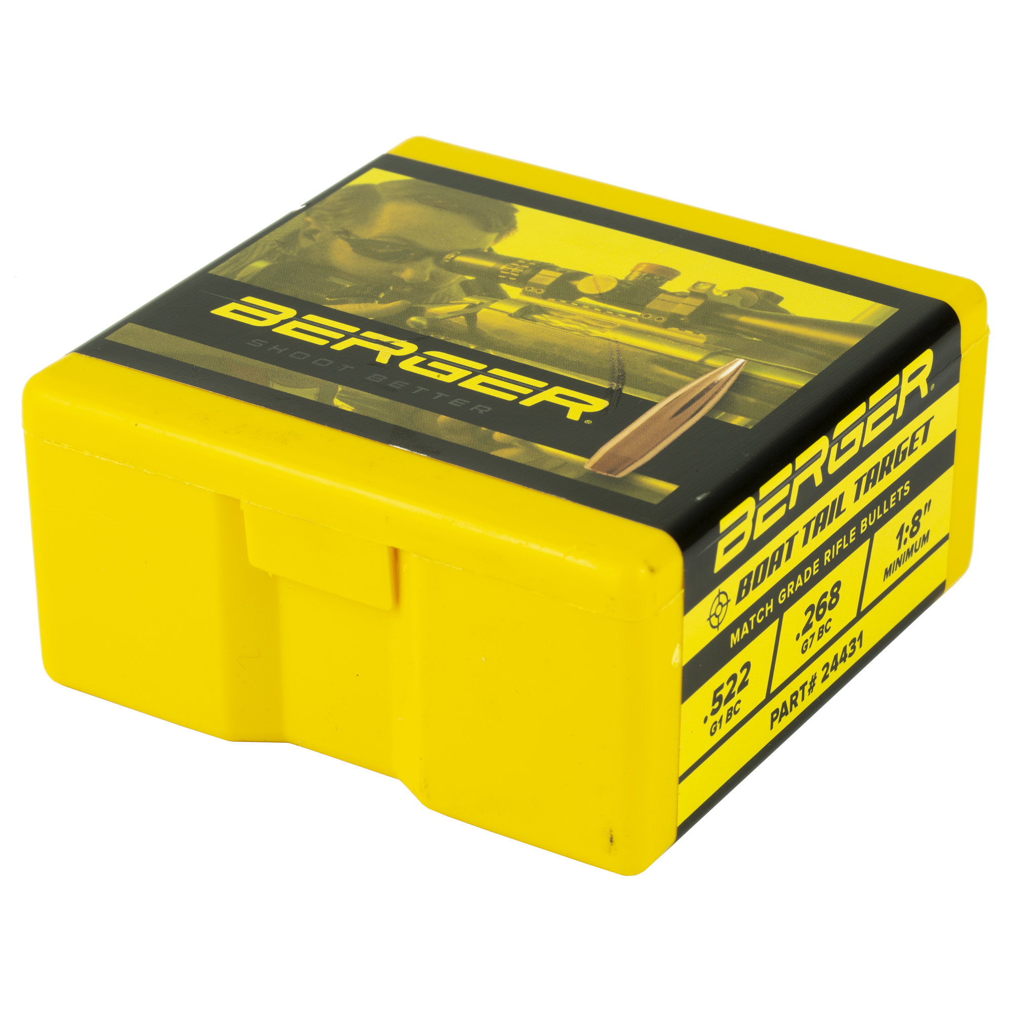 BERGER .243 108G TRGT BT 100CT - Image 3