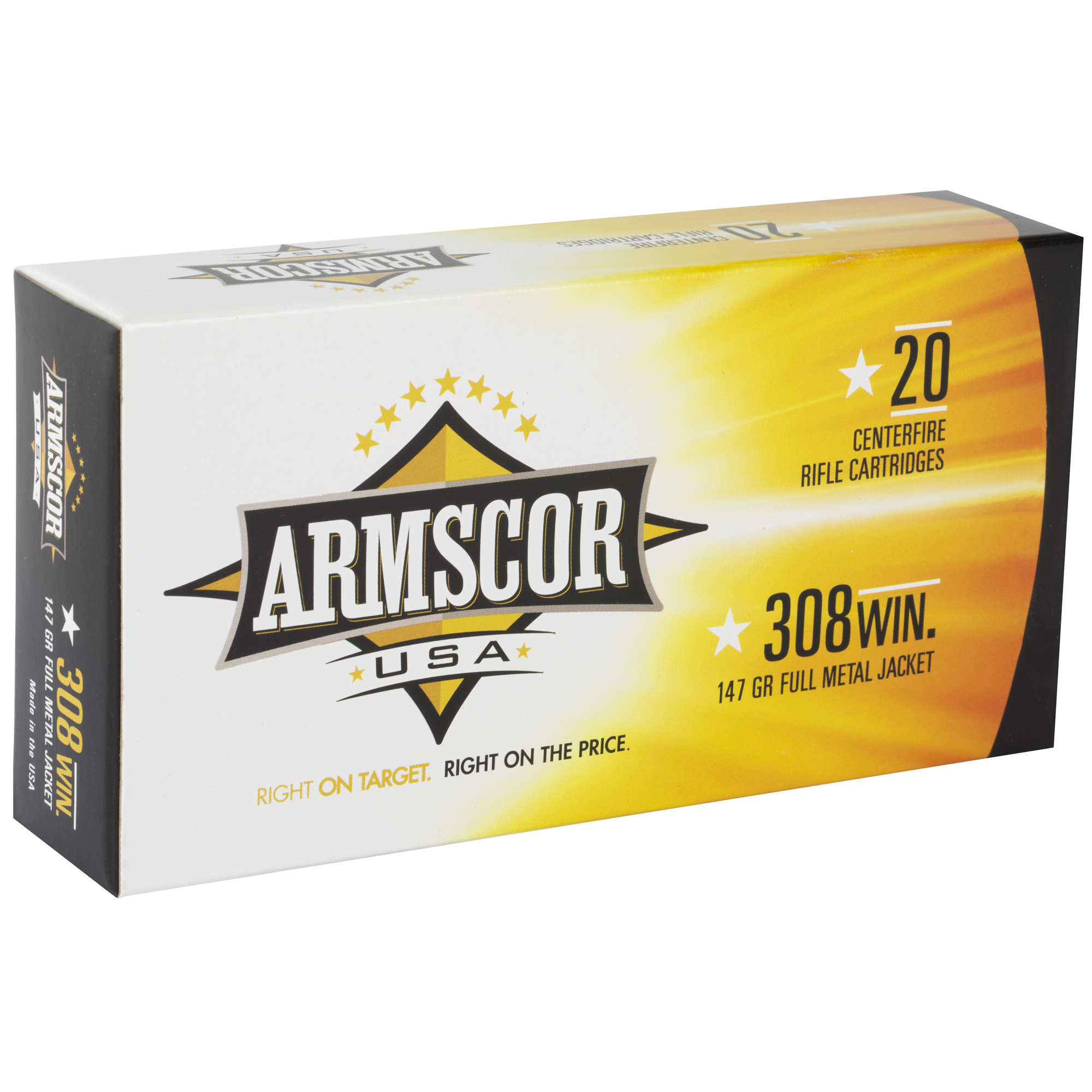 ARMSCOR 308WIN 147GR FMJ 20/200 - Image 2