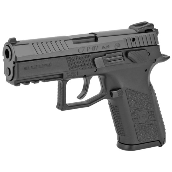 CZ P-07 9MM 3.75 BLK 10RD - Image 3